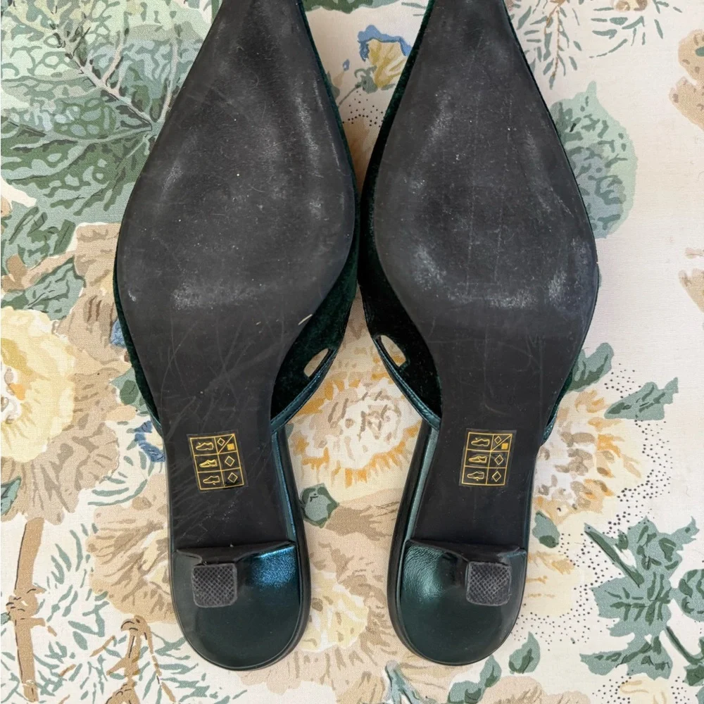 Jeffrey Campbell Green Velvet Women's Shoes - Picture 4 of 4